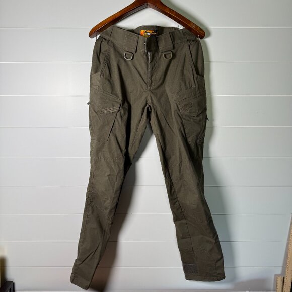 M-TAC Aggressor Gen II Flex Cargo Tactical Pants Sz 30x34 MTAC Dk Olive Ripstop - Picture 1 of 9